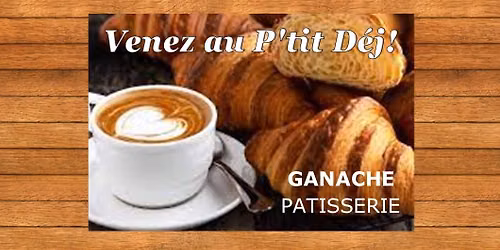 P'tit D\u00e9j at Ganache P\u00e2tisserie! \ud83e\udd50 French Caf\u00e9 Culture