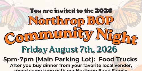 2026 Northrop BOP Community Night