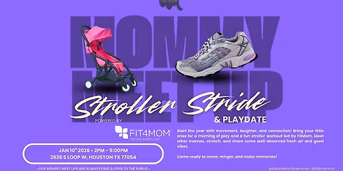 Stroller Stride & Playdate Hosted by Fit4Mom