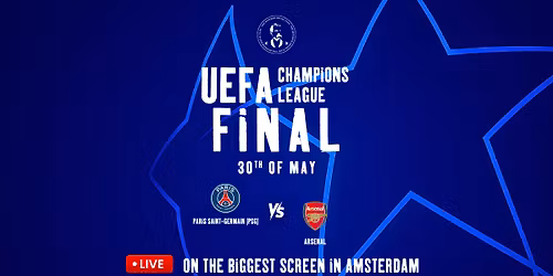 Champions League FINAL on XXL screen \u2013 PSG vs Arsenal