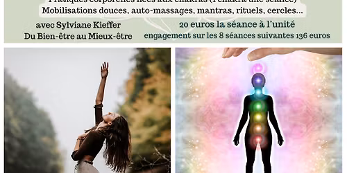 Atelier de conscience corporelle  : "Pratiquez vos chakras"