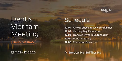 Dentis Vietnam Meeting in Hanoi