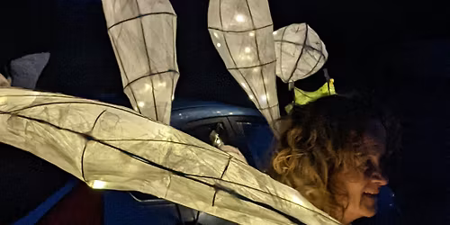 Gweithdy Llusern - Lantern workshop