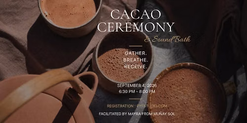 Evening Cacao & Sound Bath Immersion