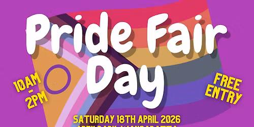 Pride Fair Day 2026!