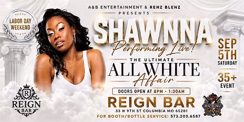 Shawnna All White Party