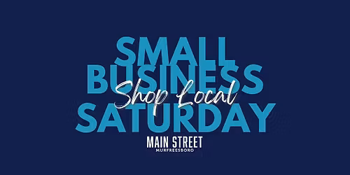 Shop Small Saturday