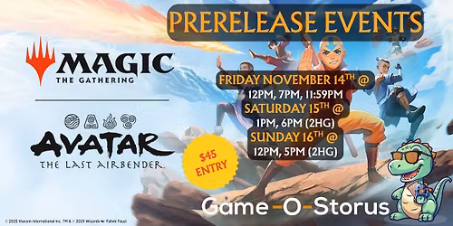 AVATAR: THE LAST AIRBENDER MIDNIGHT PRERELEASE
