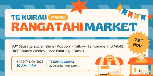Te Kuirau Rangatahi Market