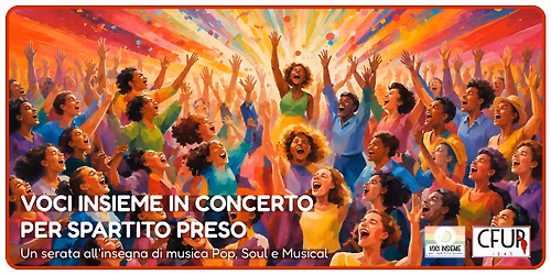 VOCI INSIEME IN CONCERTO PER SPARTITO PRESO