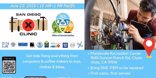 San Diego Fixit Clinic in Chula Vista