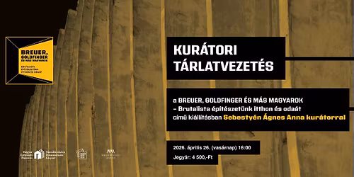 Kur\u00e1tori t\u00e1rlatvezet\u00e9s \/\/ Kov\u00e1cs D\u00e1niel \u00e9s Sebesty\u00e9n \u00c1gnes Anna kur\u00e1torokkal