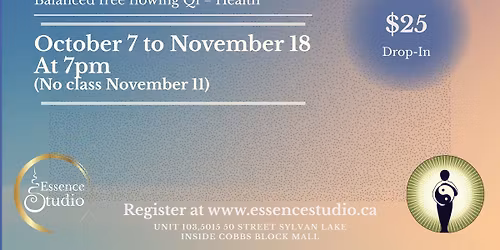 Qigong with Stephanie - Tuesdays at 7pm 