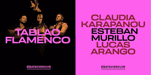 TABLAO FLAMENCO- CLAUDIA KARAPANOU, ESTEBAN MURILLO & LUCAS ARANGO
