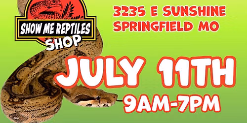 Reptile Adoption Event