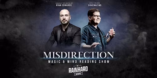Misdirection: Magic and Mentalism Show | TORONTO