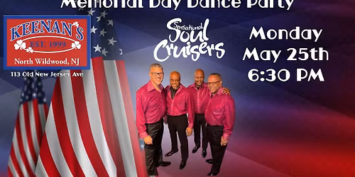 Soul Cruisers @ Keenan's for Memorial Day Monday May 25