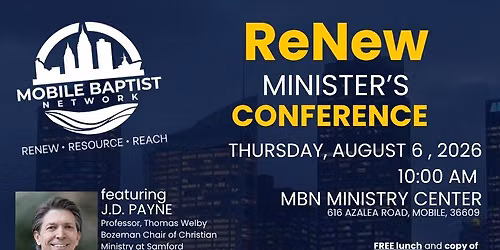 Renew Minister's Conference