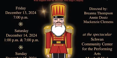 Prairie Nutcracker at Fox Theatre Hutchinson