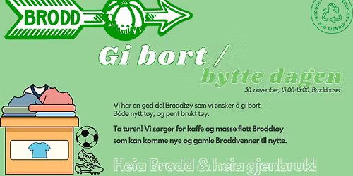 Den store bytte \/ gi bort utstyr dagen!