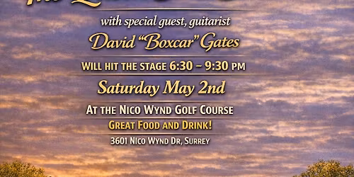 The Queen Bees Band with special guest David "Boxcar" Gates perform at Nicowynd Golf Course