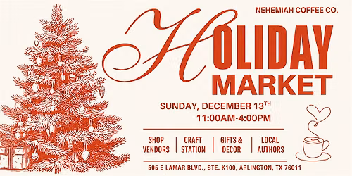Arlington Indoor Holiday Vendor Market