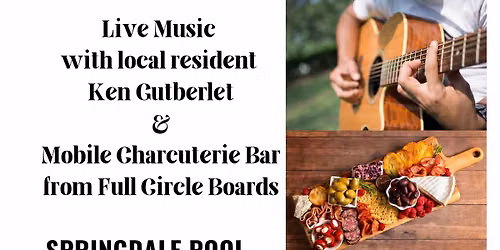 Live music & Charcuterie Bar