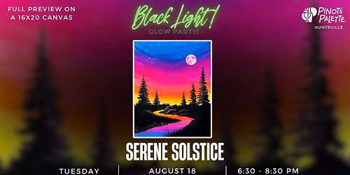 Blacklight Art Glow Party!