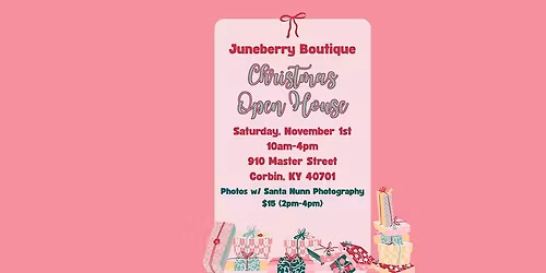 Juneberry Boutique Christmas Open House