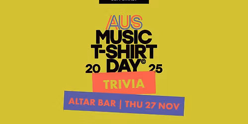 Ausmusic T-Shirt Day Trivia