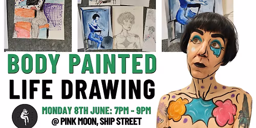 Body-Painted Life Drawing @ Pink Moon