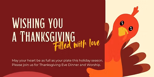 Thanksgiving Eve Community Dinner at St. Pauls