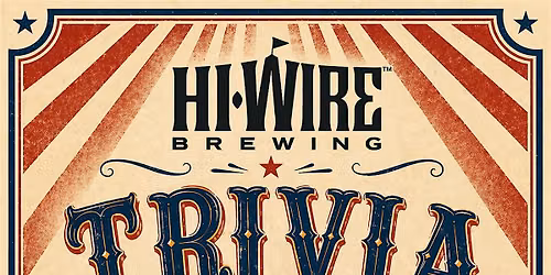 Trivia at Hi-Wire Brewing (River Arts District)