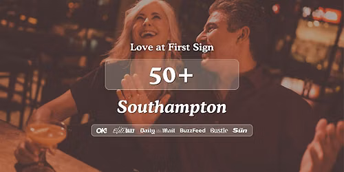 50+ Singles Night at Funky Flamingo Southampton | Love at First Sign