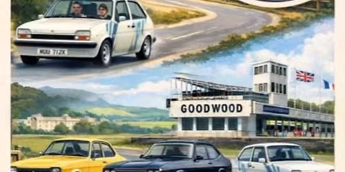 Prostate Cancer Fund raiser car run to Goodwood Motor Circuit
