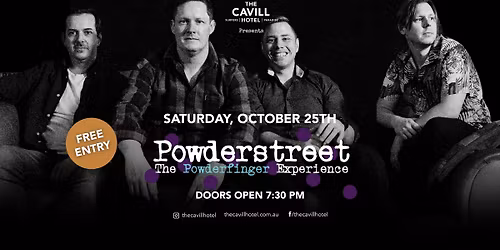 Powderstreet: The Powderfinger Experience (Feat. Silverchair Tribute Legends 'Frogstompers' )