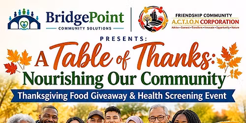 A Table of Thanks: Nourishing Our Community