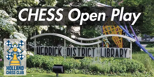 Chess Open Play: Herrick District Library - Classroom Main Floor