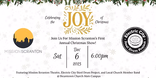 Mission Scranton Christmas Show and Fundraiser