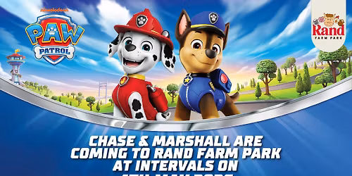 Chase & Marshall are Coming to Rand Farm Park!\ud83d\udc3e