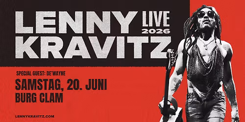 Lenny Kravitz | 2026 | Burg Clam