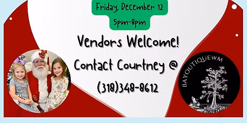 Pictures with Santa at Bayoutique