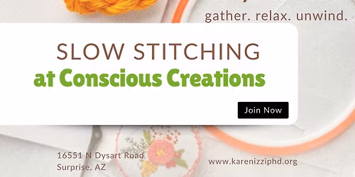 CCAS Slow Stitchin' December