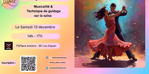 Stage salsa - Technique de guidage & musicalit\u00e9 