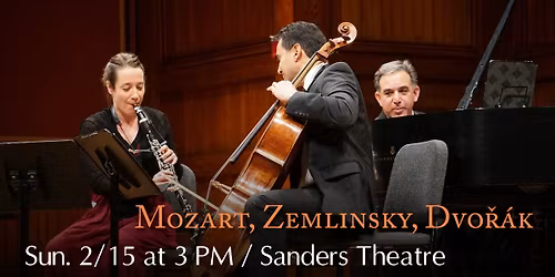 Mozart, Zemlinsky, Dvo\u0159\u00e1k