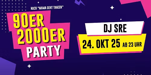 90er 2000er mit DJ SRE
