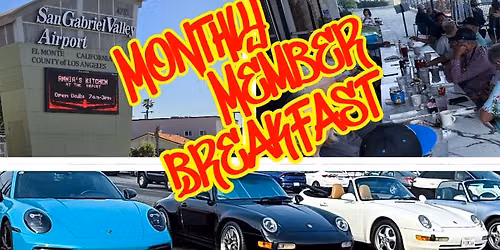 SGVR PCA Monthly Members Breakfast