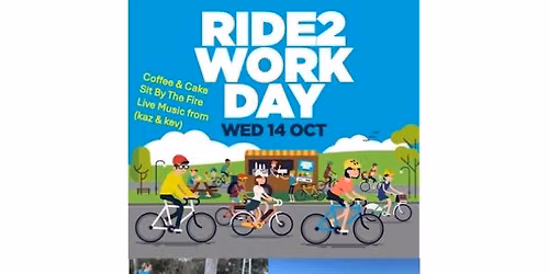 Barry Couta and the Sharks (Ride to Work Day) at the Punt Pt Melb