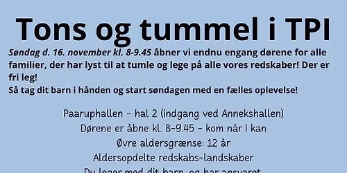 Tons og tummel i TPI