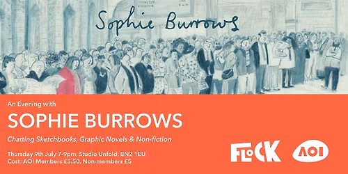 An Evening with SOPHIE BURROWS \/ Brighton illustrator meet-up \/ Flock